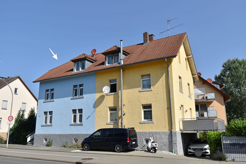 Hausansicht Doppelhaus