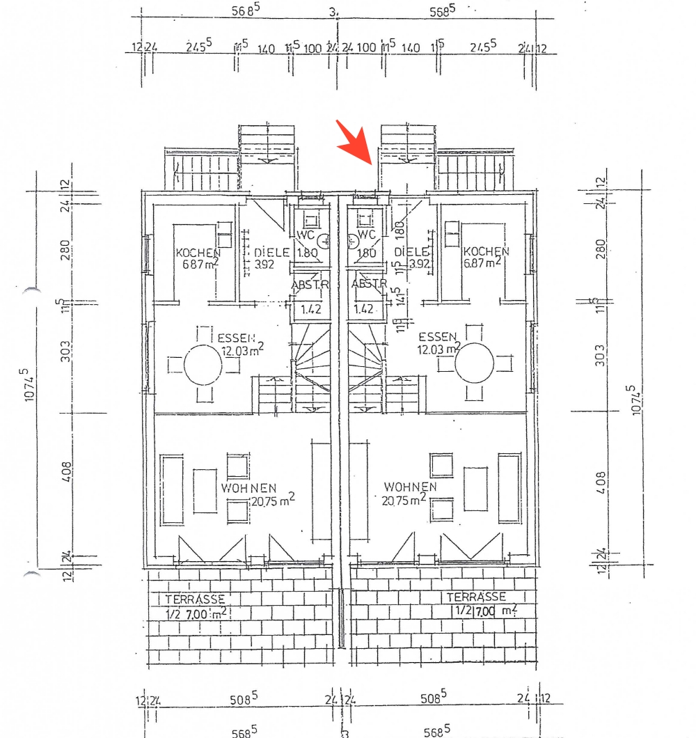 Grundriss Erdgeschoss