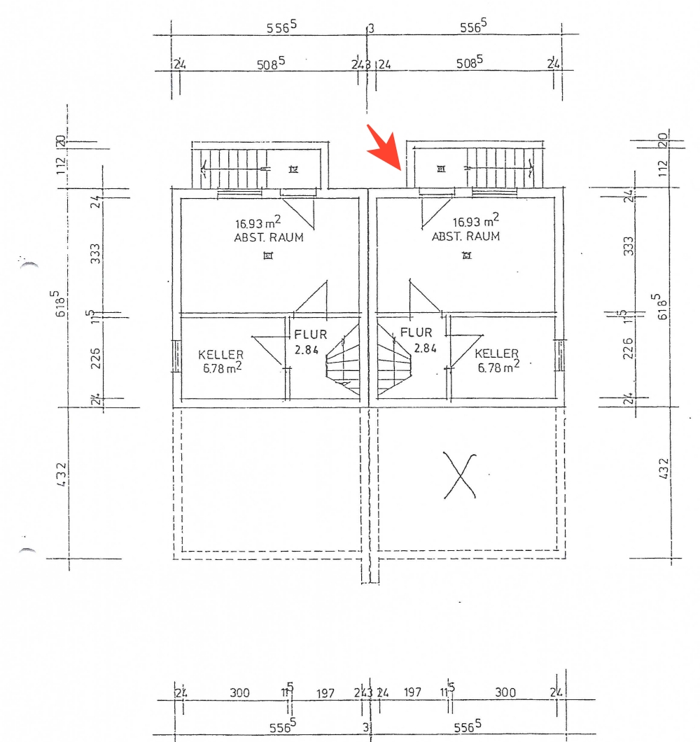 Grundriss Kellergeschoss