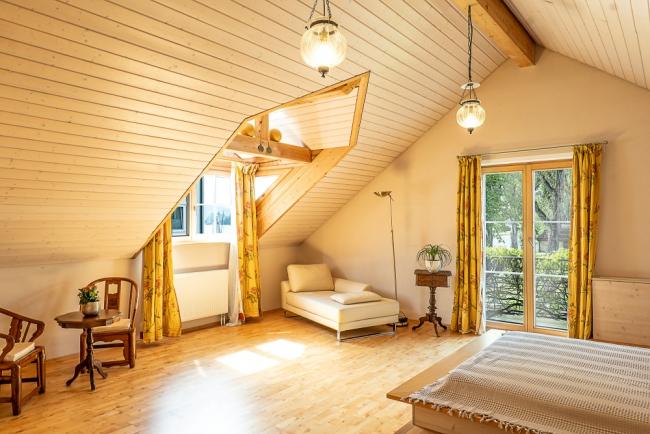 Schlafzimmer (Studio) DG Ansicht