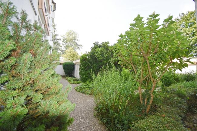 Innenhof mit Zugang ins Haus