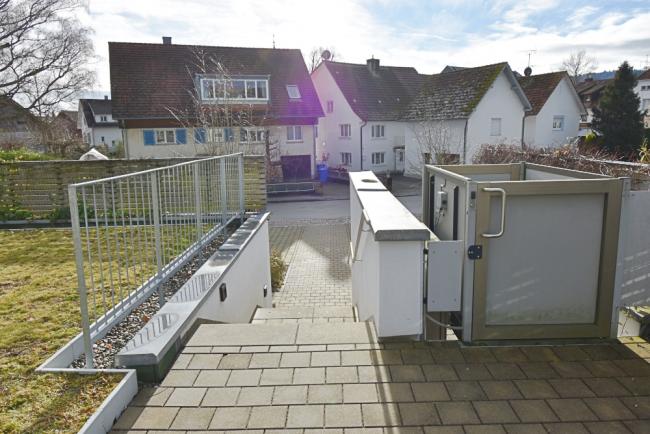 barrierefreier Auf-/Abgang