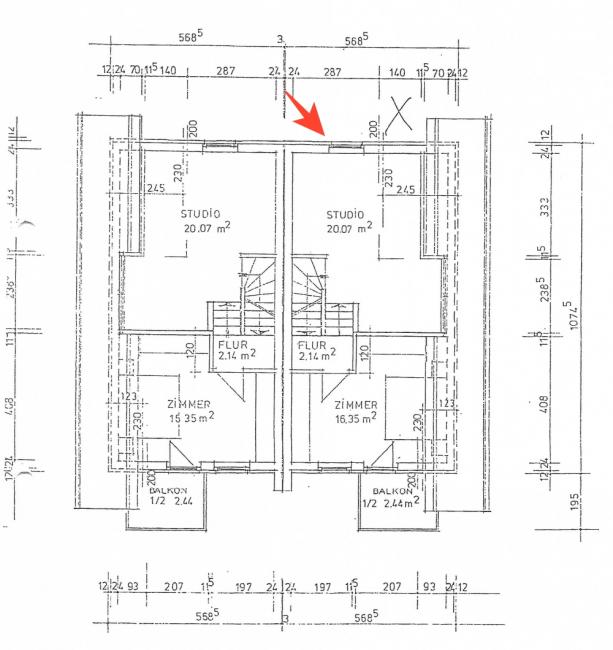 Grundriss Dachgeschoss
