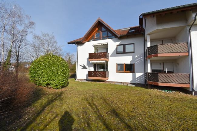 Hausansicht Balkonseite