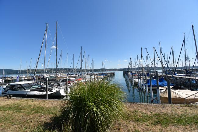 Nahegelegener Hafen Wallhausen