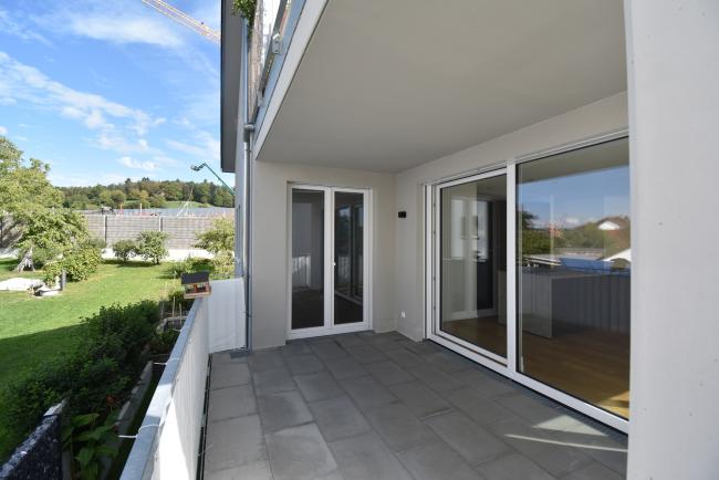 Großer Balkon Westen
