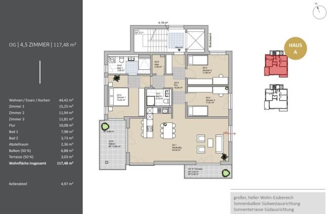 Grundriss Wohnung