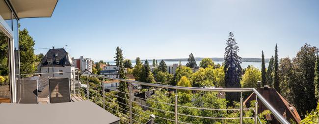 Panoramaseeblick Balkon EG