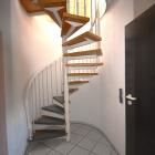 Treppe ins 2. Dachgeschoss (Studio)