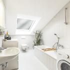 Badezimmer mit Wanne