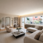 Wohnzimmer Einrichtungsbeispiel KI