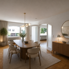 Esszimmer Einrichtungsbeispiel KI