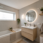 Badezimmer (Einrichtungsbeispiel KI)